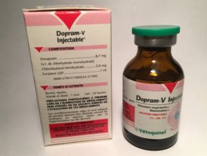 Dopram-V-Vetoquinol-doxopram-chloridrate-stimulant-respiratory-breath-oxygen-power-for-race-horse-horse-and-camel