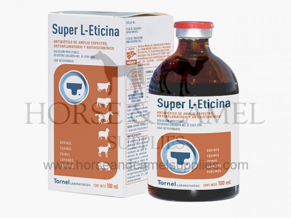 super-l-eticina,tornel,antibiotic,actinomycete,inyection,respiratory,urogenital,arthritis,laminitis,bursitis,myositis,wound,anaplasmosis,babeiosis