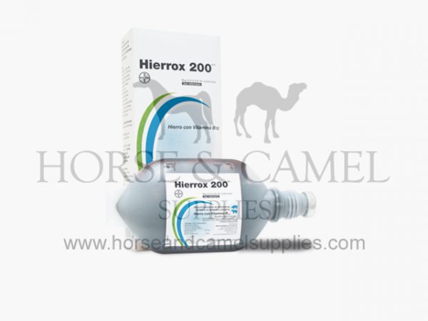 hierrox,bayer,iron,anemia,energy,power,stimulant,vitamin,performance,velocity,speed,medicin,veterinary,injection,racing